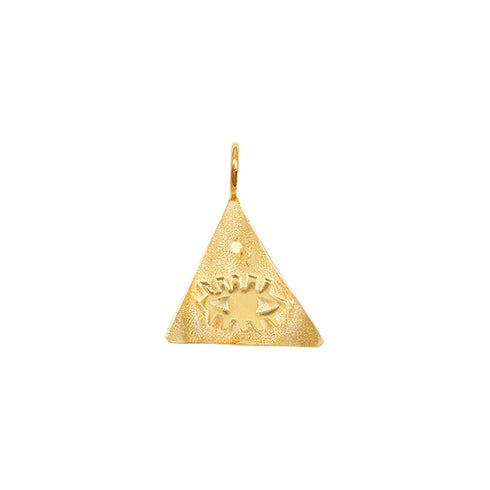 KRESSIDA PYRAMIS LARGE CHARM GOUD